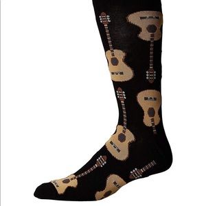 Men’s guitar  socks  by sock smith